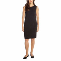Mario Serrani Slvless Black Textured Stretch Shift Dress Women&#39;s Sz S Pr... - $380.74 MXN