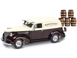 Level 4 Model Kit 1939 Chevrolet Sedan Delivery with Barrel Accessories 1/24 Sc - £38.49 GBP