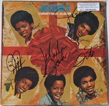 Jackson Five - Christmas Album Signed X4 - Jermaine, Tito, Jackie, Marlon w/COA - £231.01 GBP