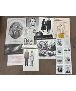 15 Pc Vtg Political Americana Ephemera 60s MCM Collage Pack Kit Junk Jou... - €8,42 EUR