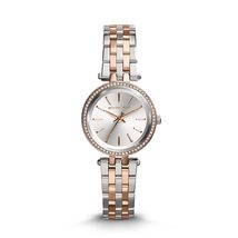 Michael Kors Darci Three-Hand Silver-Tone Stainless Steel Women&#39;s Watch (Model:  - £103.66 GBP+