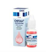3 x Oftan Katahrom eye drops 10 ml - $1,220.77 MXN