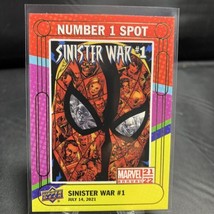 2021-22 UD Marvel Annual Number One Spot Sinister War #N1S-15 - £1.90 GBP