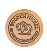 Wooden Nickel Arlington Heights Area Coin Club 1970 - $5.89