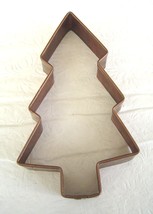  Large Copper Christmas Tree Vintage Cookie Cutter - £7.89 GBP