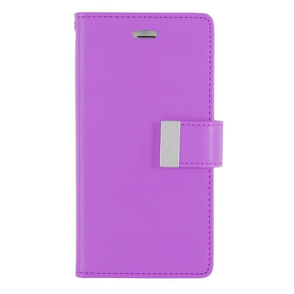 Primary image for For Samsung Note 10 Plus GOOSPERY Rich Diary Leather Wallet Case PURPLE