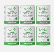 6 Cans Bobbie Organic Infant Formula Milk-Based Powder w/ Iron 14.1oz Ex... - $194.29 CAD