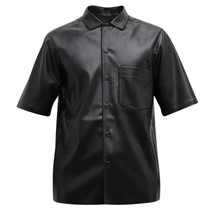Bold Edge Men’s Leather Shirt - $95.00