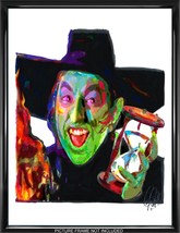 Wicked Witch of the West Wizard of Oz Margaret Hamilton Poster Print Art 18x24 - £21.23 GBP