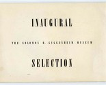 Inaugural Selection The Solomon R Guggenheim Museum 1959 New York  - $27.72