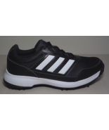 Adidas Size 10 Wide TECH RESPONSE 2.0 Core Black White New Men&#39;s Golf Shoes - £101.71 GBP
