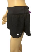 Nike Shorts Women’s Black Swim Swimming Running Outdoors Athletic Workout Size L - £19.65 GBP