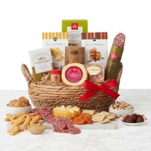 Hickory Farms Gift Baskets Sweet &amp; Savory Salami Cheese Nuts Truffles Mustard ~~ - £79.92 GBP