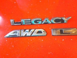 Subaru 00-04 Legacy L AWD Rear Liftgate Emblem Script Nameplate - £12.73 GBP