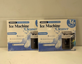 Pack of 2 USKICH Ice Machine Cleaner Descaler Tablets 36/Pack Ice Maker ... - $23.42