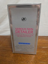 Serious Skin Detailer Tri-Phase Facial Peel Brighten Tighten Complete NI... - $22.95