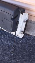 92-95 Honda Civic EG Rear lower Gate Hatch Tailgate Liftgate Trunk Lid image 7