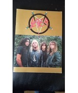 SLAYER - VINTAGE 1987 REIGN IN BLOOD TOUR CONCERT PROGRAM BOOK - VG++ W ... - $110.00