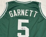 Kevin Garnett Signed Boston Celtics Basketball Jersey COA - £159.84 GBP