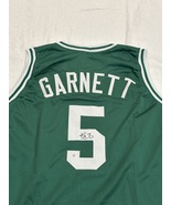 Kevin Garnett Signed Boston Celtics Basketball Jersey COA - £158.70 GBP