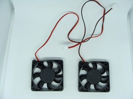 2Pc Pack Lot DC Brushless Cool Fan Blower 3D Printer CNC Machine - 5050 12V 50mm - £11.07 GBP