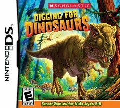 Scholastic Digging For Dinosaurs Ds New! Dsi, Lite, Xl 3DS! Learn, Jurassic Park - £15.63 GBP