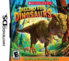 Scholastic Digging For Dinosaurs Ds New! Dsi, Lite, Xl 3DS! Learn, Jurassic Park - £15.63 GBP