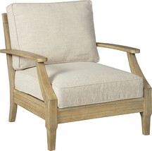 Signature Design By Ashley Clare View Outdoor Eucalyptus Wood Single, Beige - $428.99