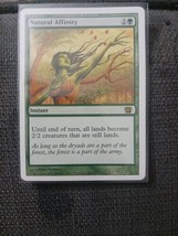 MTG Natural Affinity  – 8th Edition Card  - $1.00