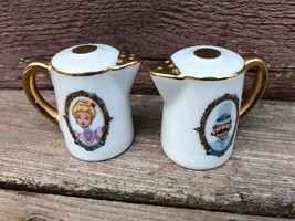 VTG DISNEYLAND Souvenir Salt &amp; Pepper Shakers Coffee Pot  - £11.83 GBP