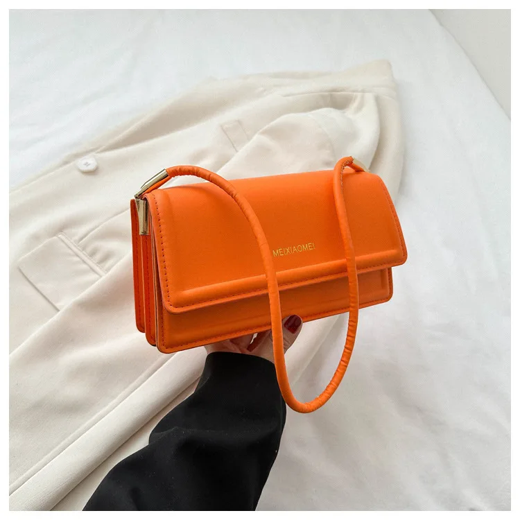 Luxury Designer Bag for Women Flip Handbags Solid Color Causal Shoulder ... - $27.19