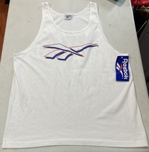 Vtg Reebok Tank Top Mens XL Muscle Shirt USA Gymnastic Beach Surf Summer... - $26.83 CAD