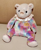 TY Beanie Baby October Teddy Birthday Bear 8&quot; 2001 Stuffed Animal 240O - £4.29 GBP