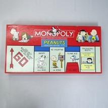 2002 Peanuts Monopoly Edition des Collecteurs Board Jeu Complet Snoopy - £22.47 GBP