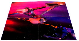 ORIGINAL Vintage 1984 Starlog Alien / Star Trek II 16x21&quot; Double Sided P... - £15.54 GBP