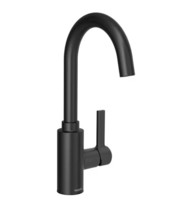 MOEN Genta LX 5882BL Single-Handle Bar Faucet in Matte Black - £288.04 GBP