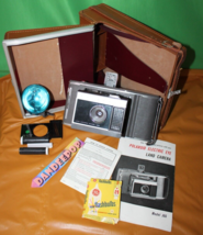 Polaroid Electric Eye Land Camera Model J66 In Original Case With Flash And More - £27.68 GBP