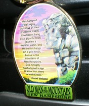Old Man Of The Mountain Metal Keychain NH Franconia White Mountains Coll... - $240.38 MXN
