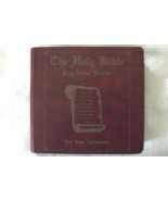 The Holy Bible -- King James Version -- The New Testament -- 12 Audio Ca... - £14.94 GBP