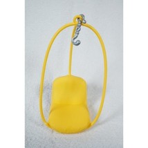 2021 Mattel Barbie Dreamhouse REPLACEMENT PART Yellow Swing Chair ONLY - £9.36 GBP