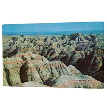 Postcard Hell&#39;s Half Acre Bad Lands National Monument South Dakota Chrome - $6.98