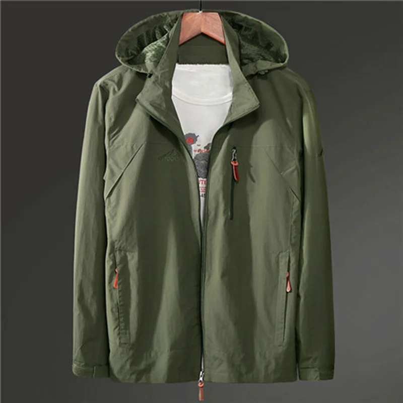 Spring 2023 New Arrivals Men&#39;s Jacket and Coat Streetwear Thin Windbreaker Male  - £437.24 GBP