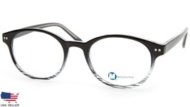 New Modern Optical Theory Black Eyeglasses Glasses Plastic Frame 50-21-140 B40mm - £19.57 GBP