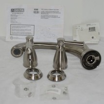 Delta T2793 SS Linden 3 Hole Roman Tub Trim Kit Stainless Steel image 1