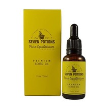 Beard Oil 30ml by Seven Potions. Scentless Beard Softener and Leave in C... - $38.00