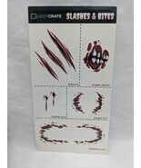 Loot Crate Slashes And Bites Temporary Tatoos - $228.56 MXN