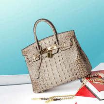2023 Fashion leather handbag size new leather handbags manufacturers a platinum  - £124.96 GBP
