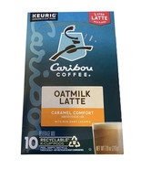 Caribou Coffee Oatmilk Latte Caramel Comfort Beverage Mix Keurig K Cups ... - $15.21 CAD