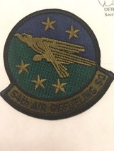 54th Air Refueling Squadron Patch Subdued Military Memorabilia w/Letter ... - £11.71 GBP
