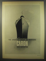 1956 Caron Perfume Ad - The greatest name in perfume - $18.49